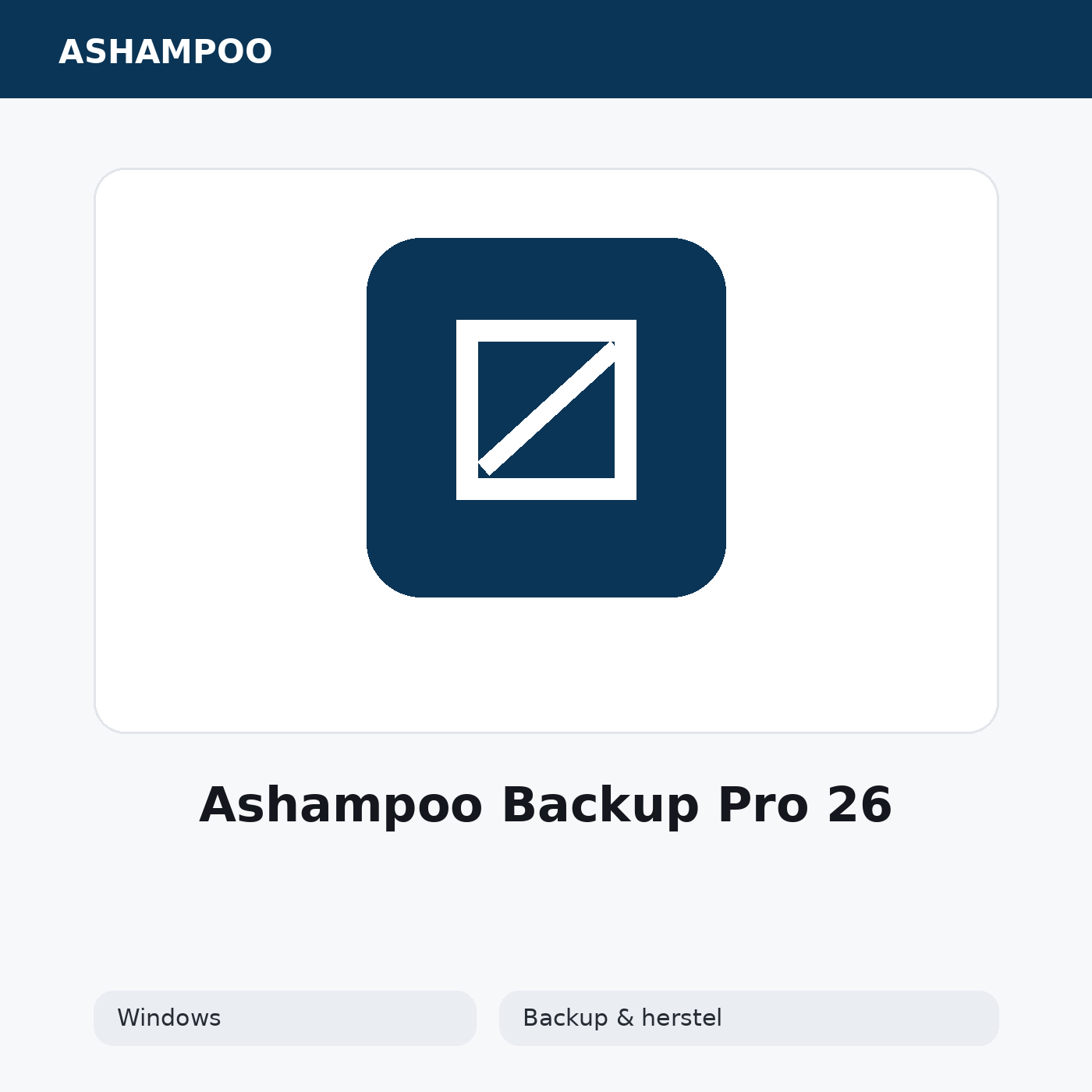 Ashampoo Backup Pro 26