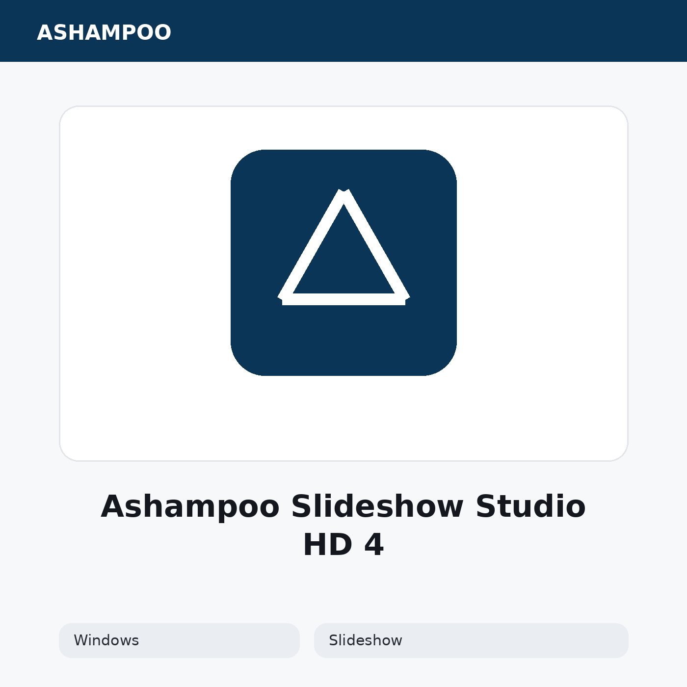 Ashampoo Slideshow Studio HD 4