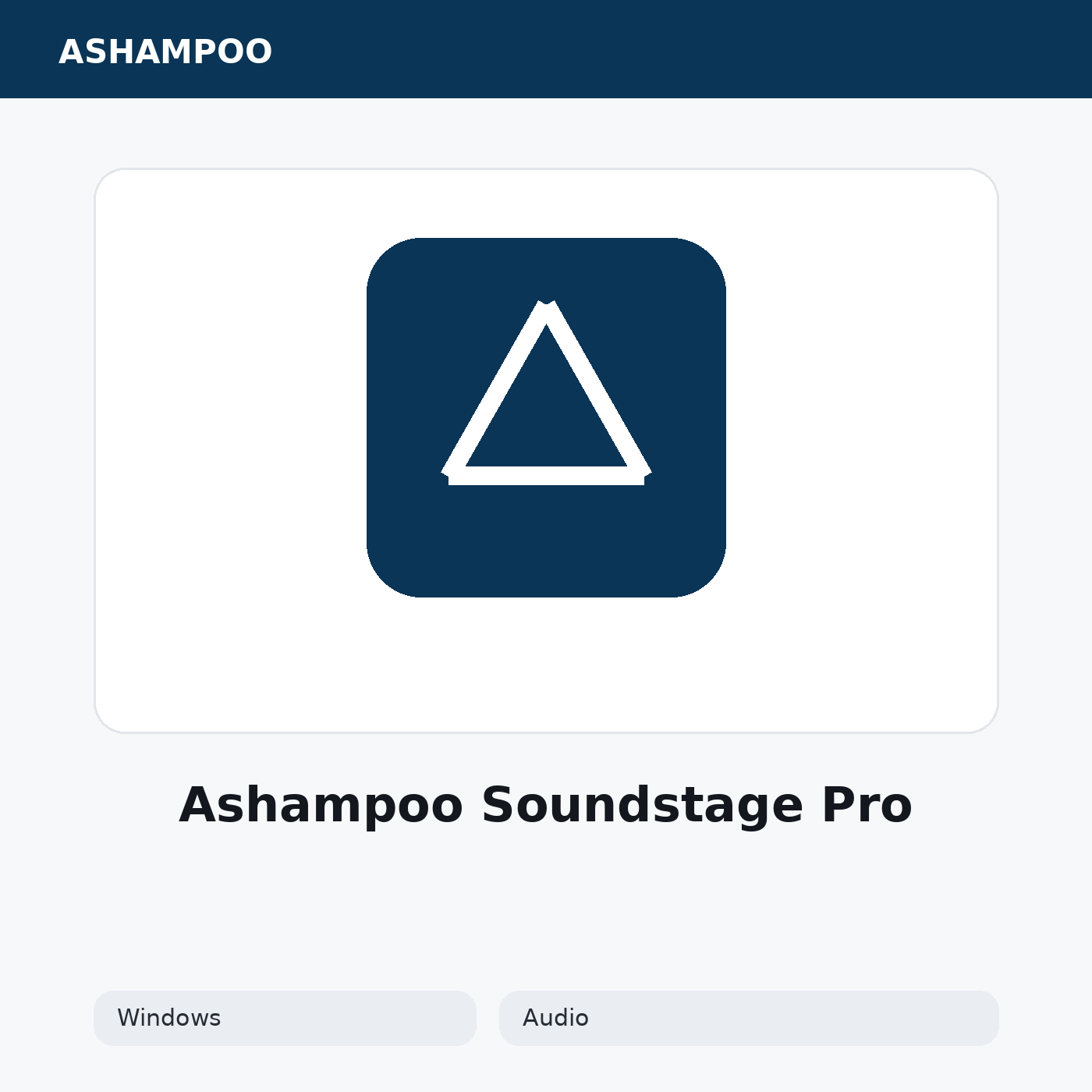 Ashampoo Soundstage Pro