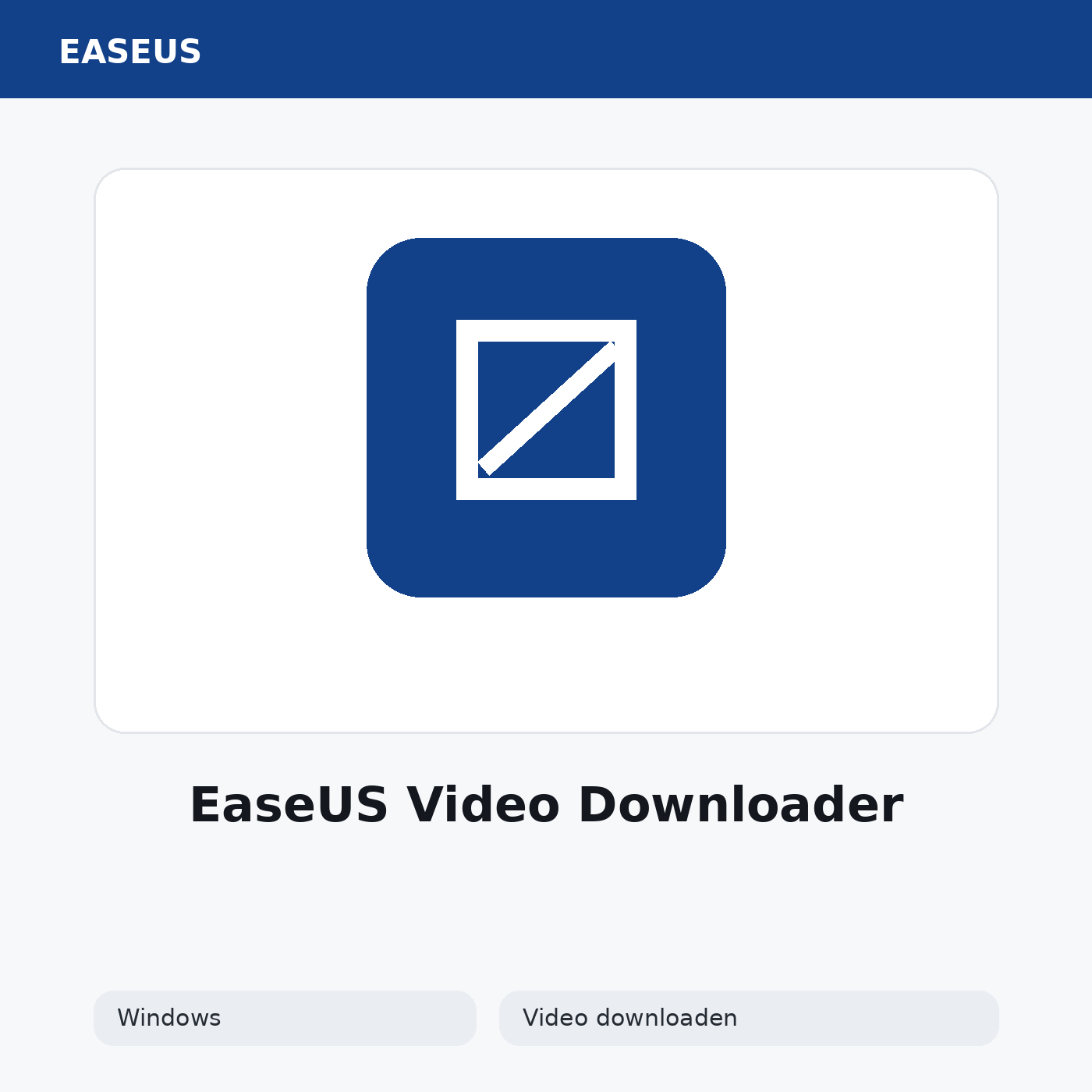 EaseUS Video Downloader
