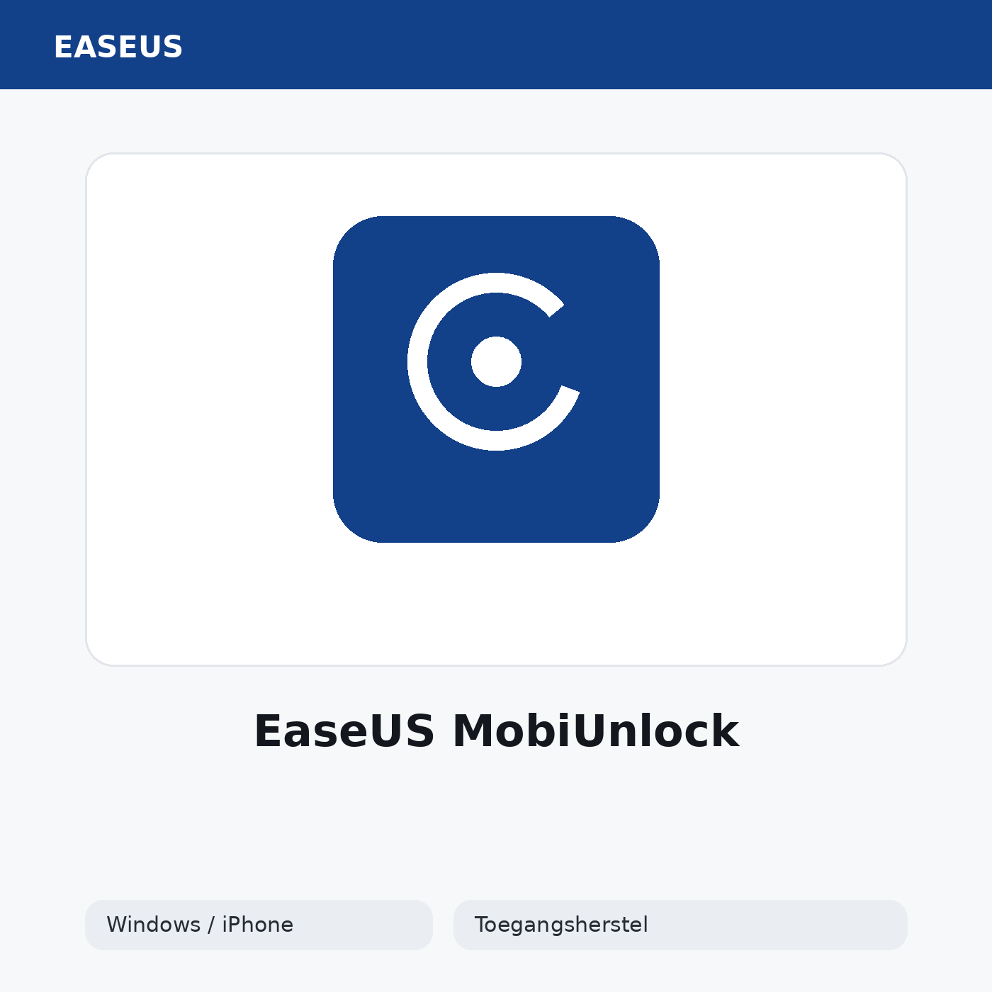 EaseUS MobiUnlock